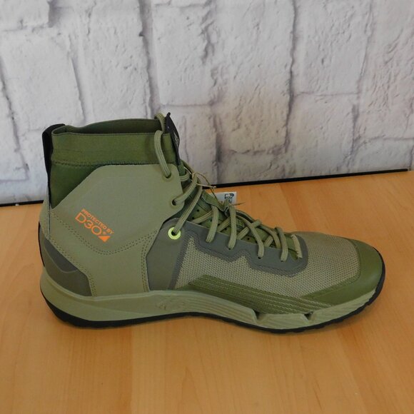 Men's Five Ten 5.10 Trailcross Mid Pro Flat Shoes Green Black GY5121 Size 10 - Picture 3 of 9